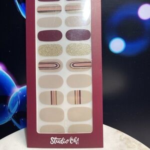 Studio Oh ~ 22 Nail Wrap Kit ~ Style Muted Rainbow ~ BNIB